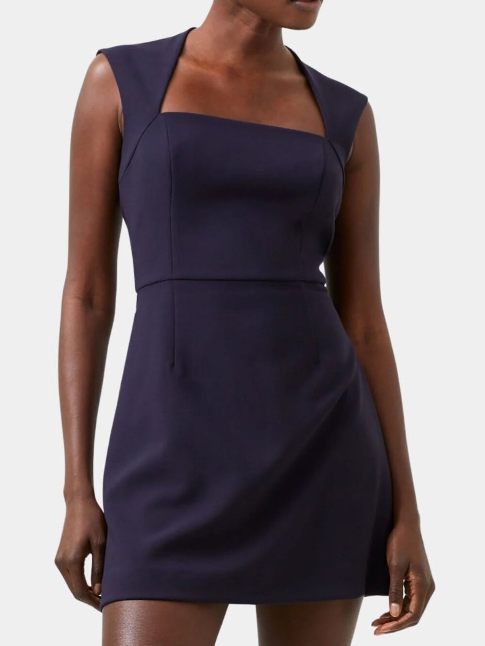 French Connection Ruth Whisper Dress - Navy